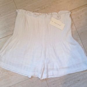 NWT Sim & Sam Ruched Waist Shorts